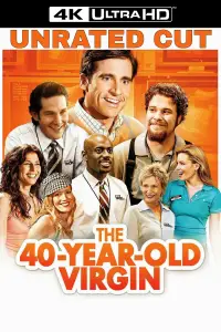 Poster to the movie "The 40 Year Old Virgin" #929217