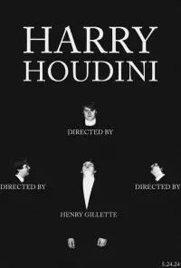 Poster to the movie "Harry Houdini" #488796