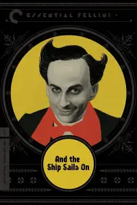 Poster to the movie "And the Ship Sails On" #1018758