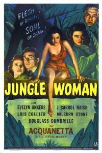 Poster to the movie "Jungle Woman" #1238914