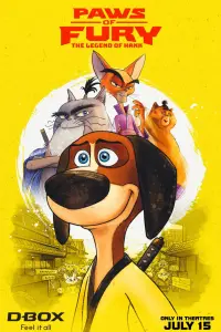 Poster to the movie "Paws of Fury: The Legend of Hank" #780914