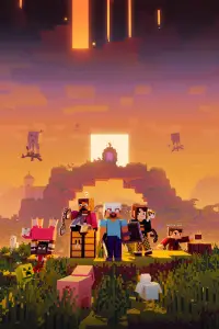 Poster to the movie "Minecraft" #530963