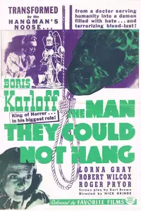 Poster to the movie "The Man They Could Not Hang" #1125635