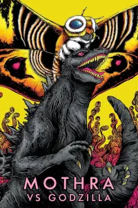Poster to the movie "Mothra vs. Godzilla" #988526