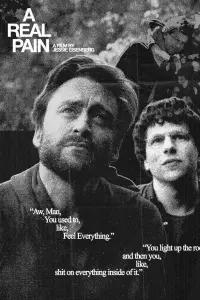 Poster to the movie "A Real Pain" #854969
