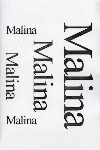 Poster to the movie "Malina" #745194