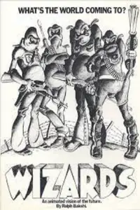 Poster to the movie "Wizards" #989405