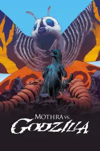 Poster to the movie "Mothra vs. Godzilla" #988541