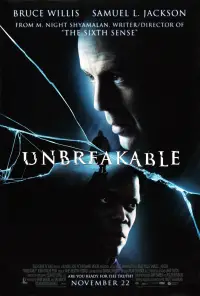 Poster to the movie "Unbreakable" #695361