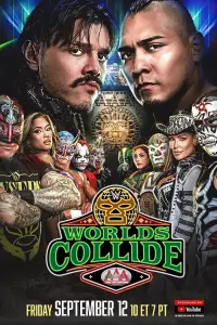 Poster to the movie "WWE/AAA Worlds Collide 2025: Las Vegas" #698302
