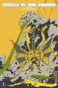 Poster to the movie "Godzilla vs. King Ghidorah" #1031055