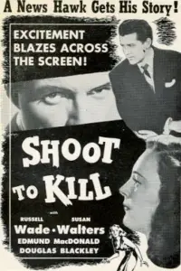 Poster to the movie "Shoot to Kill" #1144298
