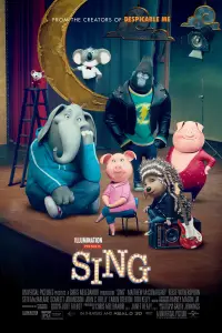 Poster to the movie "Sing" #643006