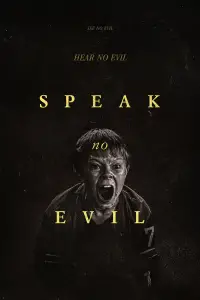 Poster to the movie "Speak No Evil" #934843