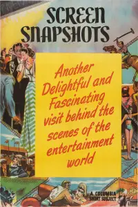 Poster to the movie "Screen Snapshots (Series 22, No. 10)" #1236653