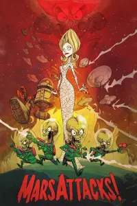 Poster to the movie "Mars Attacks!" #779435