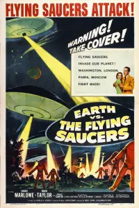 Poster to the movie "Earth vs. the Flying Saucers" #956271