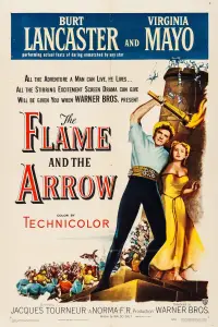 Poster to the movie "The Flame and the Arrow" #1148573