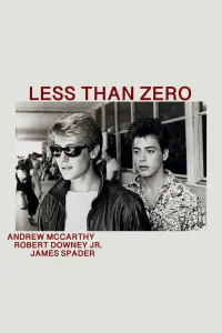 Poster to the movie "Less Than Zero" #762354