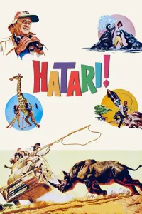 Poster to the movie "Hatari!" #1040879