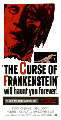 Poster to the movie "The Curse of Frankenstein" #1024723