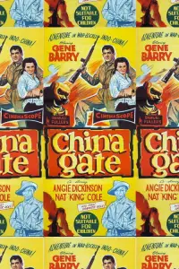 Poster to the movie "China Gate" #1126722