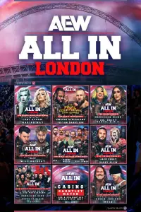 Poster to the movie "AEW All In 2024: London" #706270