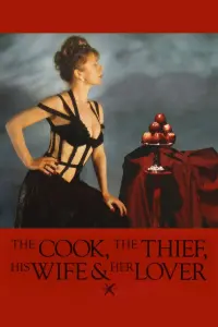 Poster to the movie "The Cook, the Thief, His Wife & Her Lover" #159471