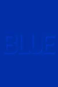 Poster to the movie "Blue" #630814