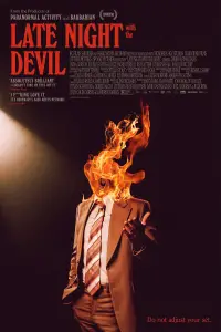 Poster to the movie "Late Night with the Devil" #583348