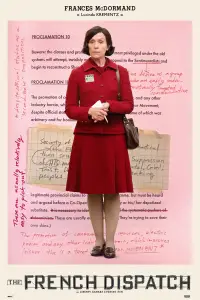 Poster to the movie "The French Dispatch" #950376