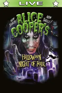 Poster to the movie "Alice Cooper: Halloween Night of Fear" #1183227