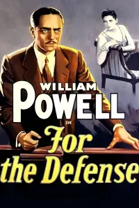 Poster to the movie "For the Defense" #994040