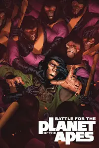 Poster to the movie "Battle for the Planet of the Apes" #962335