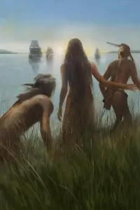 Poster to the movie "The New World" #733722