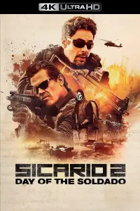 Poster to the movie "Sicario: Day of the Soldado" #663158