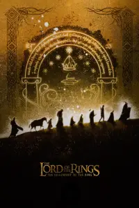 Poster to the movie "The Lord of the Rings: The Fellowship of the Ring" #906792