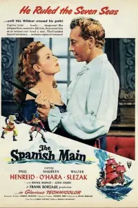 Poster to the movie "The Spanish Main" #787147
