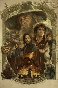 Poster to the movie "The Lord of the Rings: The Fellowship of the Ring" #906781