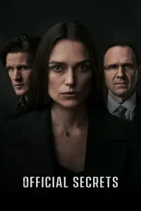 Poster to the movie "Official Secrets" #1026811