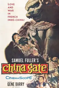 Poster to the movie "China Gate" #1126723