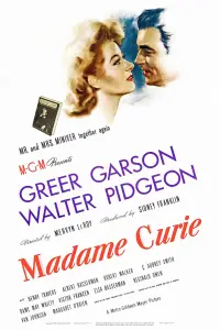 Poster to the movie "Madame Curie" #1100597