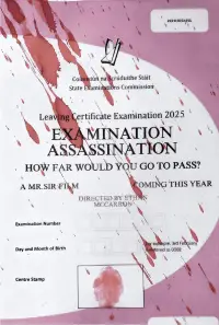 Poster to the movie "Examination Assassination" #1008057