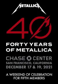 Poster to the movie "Metallica: 40th Anniversary - Live at Chase Center (Night 1)" #1212471