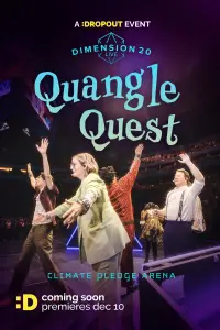 Poster to the movie "Dimension 20 Live: Quangle Quest" #1143912