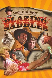 Poster to the movie "Blazing Saddles" #948344