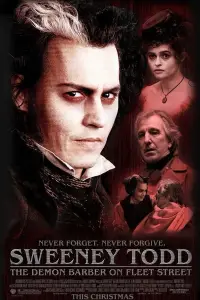 Poster to the movie "Sweeney Todd: The Demon Barber of Fleet Street" #660743