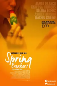Poster to the movie "Spring Breakers" #766829