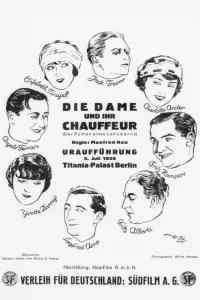 Poster to the movie "Die Dame und ihr Chauffeur" #1152193