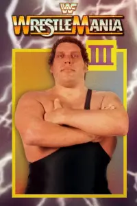 Poster to the movie "WrestleMania III" #812875